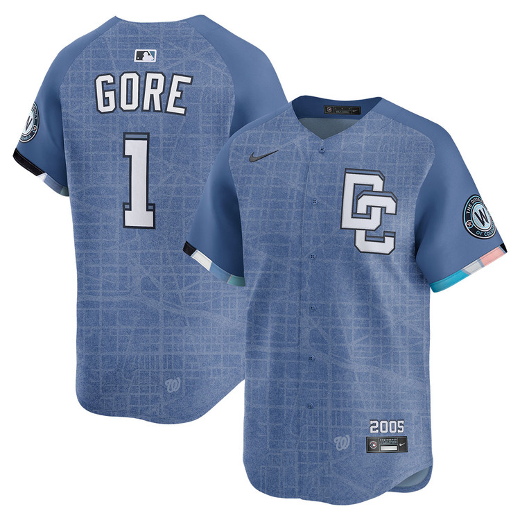 MacKenzie Gore Washington Nationals City Connect 2.0 Limited Jersey