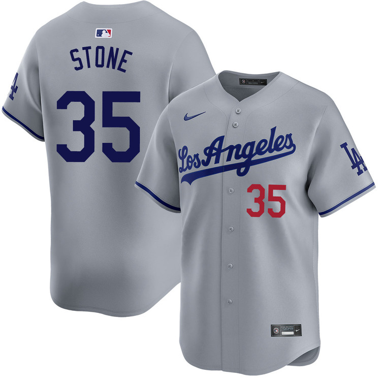 Gavin Stone Los Angeles Dodgers Road Limited Jersey