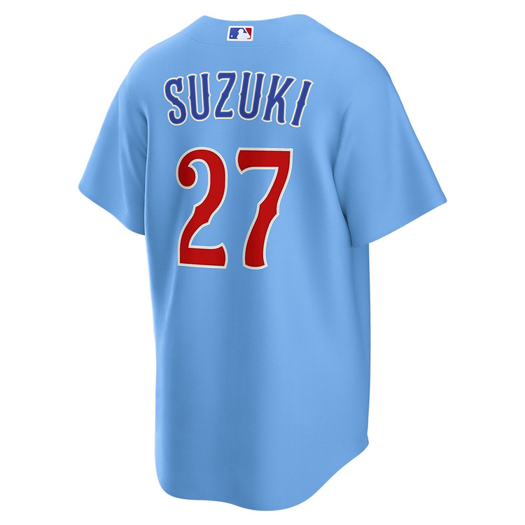 Seiya Suzuki Chicago Cubs Blues Alternate Jersey