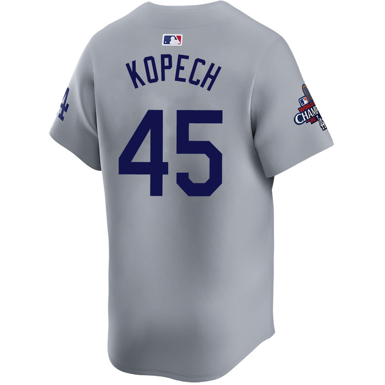 Michael Kopech Los Angeles Dodgers Alternate Road Limited World Series Champions Jersey