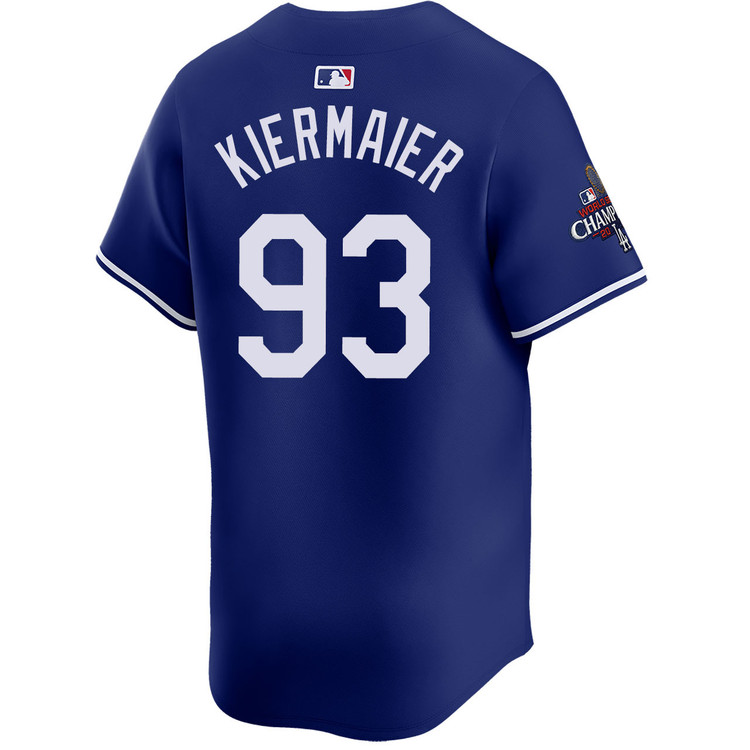Kevin Kiermaier Los Angeles Dodgers Alternate Royal Limited World Series Champions Jersey