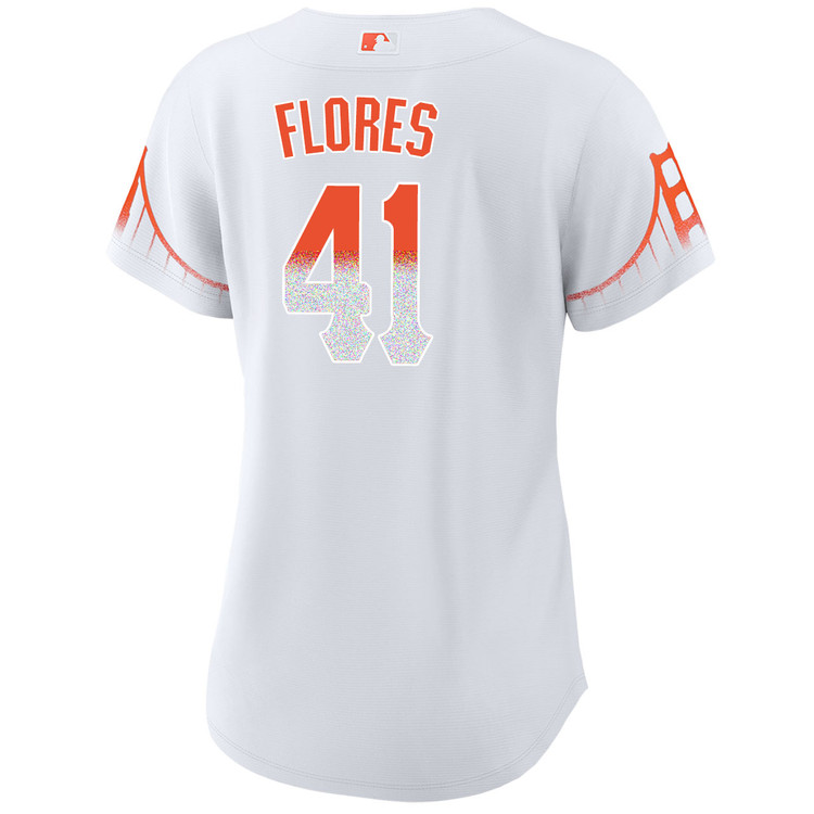 Wilmer Flores San Francisco Giants Women's City Connect Jersey