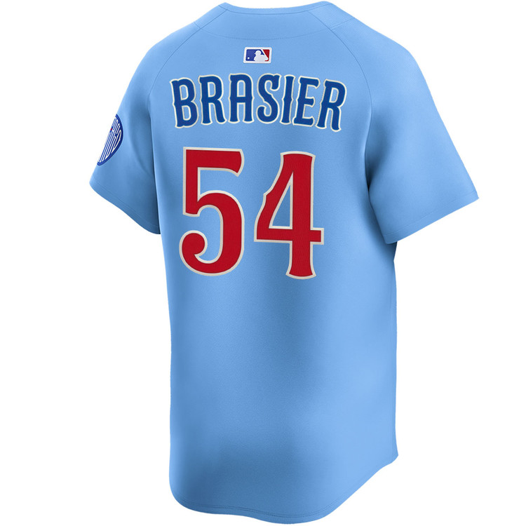 Ryan Brasier Chicago Cubs Youth Blues Alternate Limited Jersey
