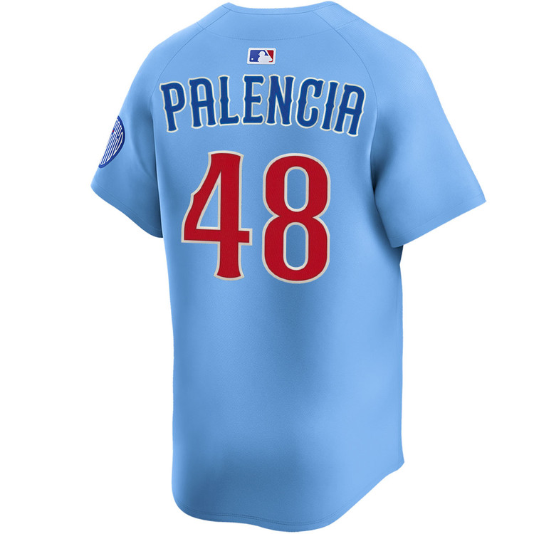 Daniel Palencia Chicago Cubs Youth Blues Alternate Limited Jersey