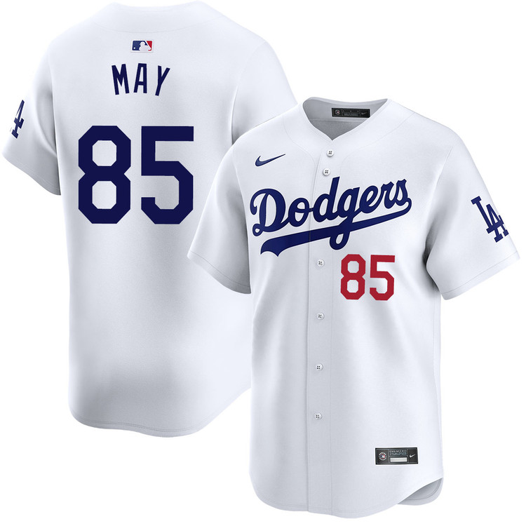 Dustin May Los Angeles Dodgers Home Limited Jersey