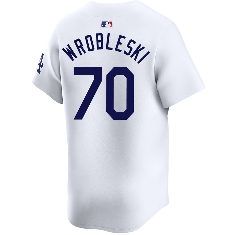 Justin Wrobleski Los Angeles Dodgers Home Limited Jersey