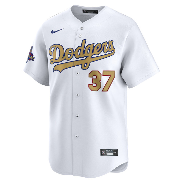 Teoscar Hernandez Los Angeles Dodgers Home 2025 Gold Collection Limited Jersey