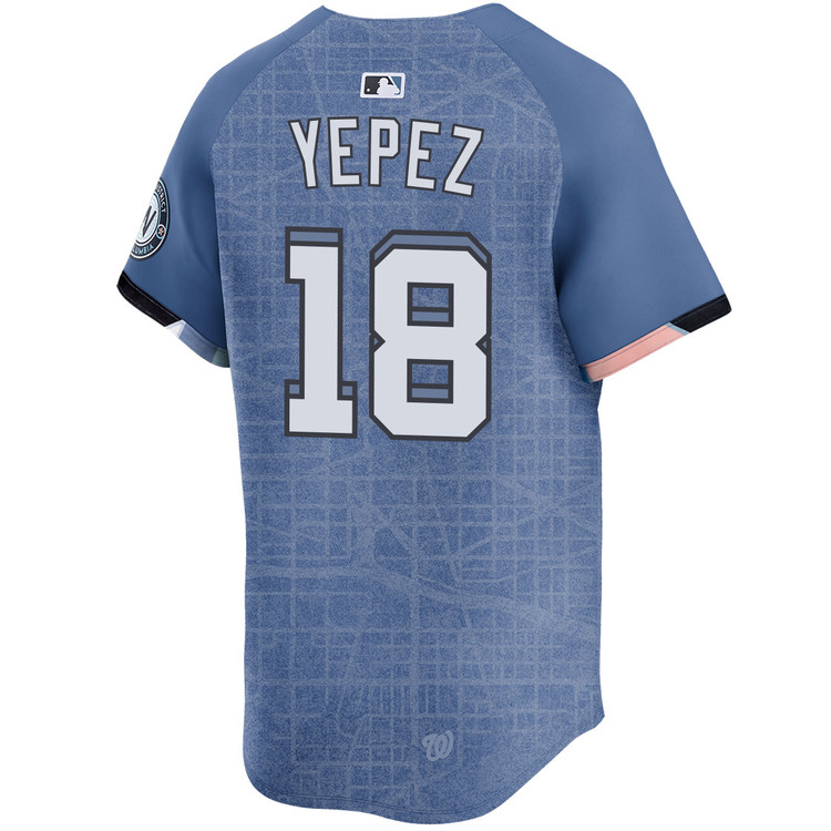 Juan Yepez Washington Nationals City Connect 2.0 Limited Jersey