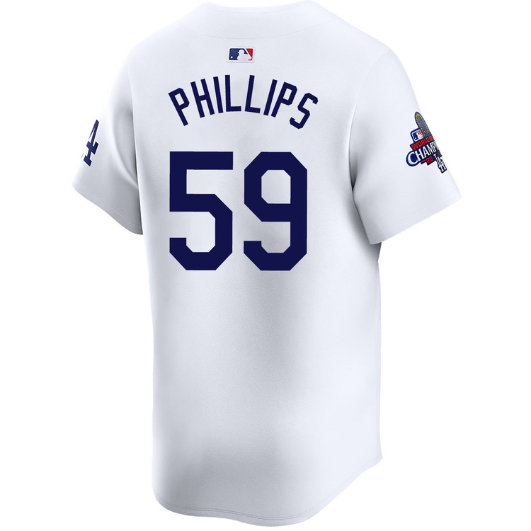 Evan Phillips Los Angeles Dodgers Home Limited World Series Champions Jersey
