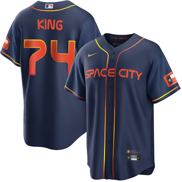 Bryan King Houston Astros City Connect Jersey