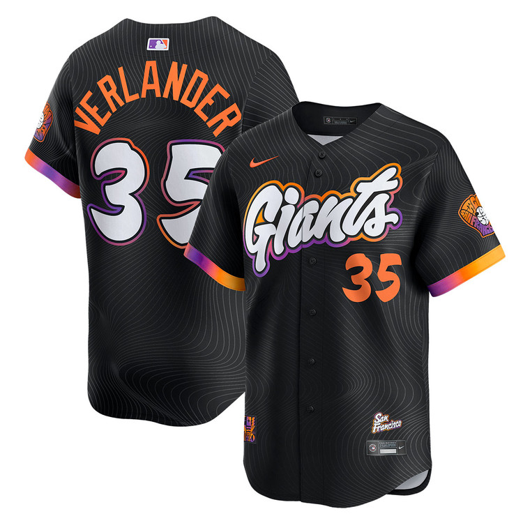 Justin Verlander San Francisco Giants City Connect 2.0 Limited Jersey