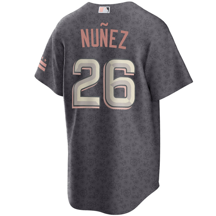 Nasim Nunez Washington Nationals City Connect Jersey