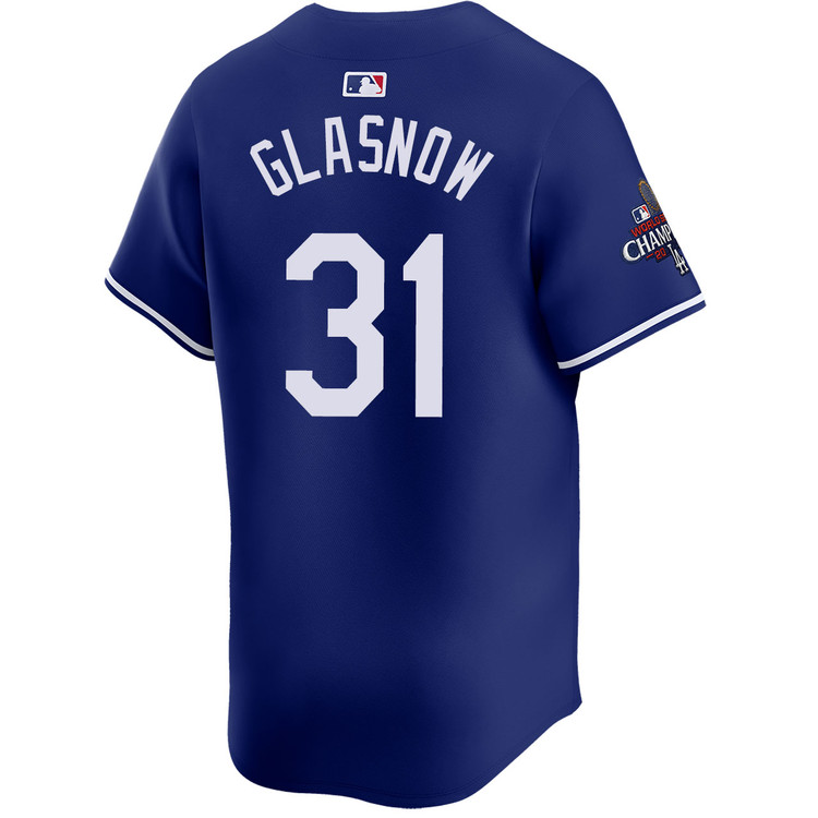 Tyler Glasnow Los Angeles Dodgers Alternate Royal Limited World Series Champions Jersey