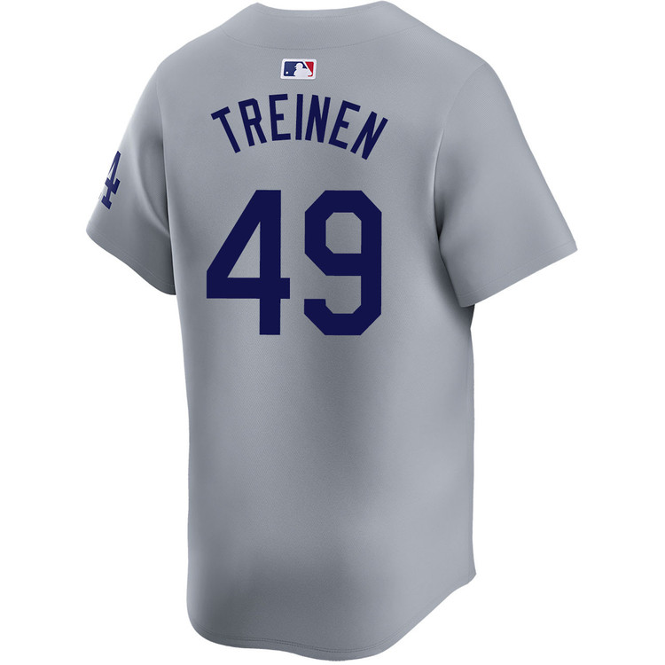 Blake Treinen Los Angeles Dodgers Alternate Road Limited World Series Jersey