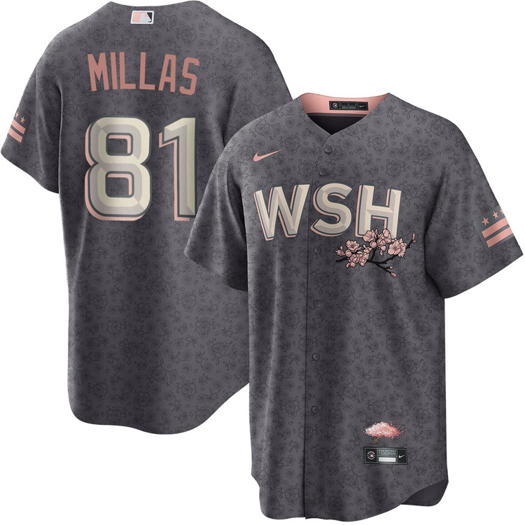 Drew Millas Washington Nationals City Connect Jersey