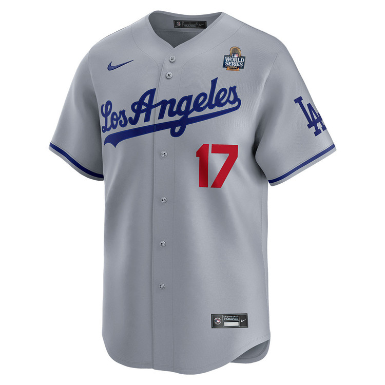 Shohei Ohtani Los Angeles Dodgers Road Limited World Series Jersey