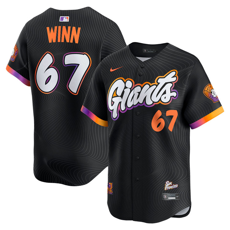 Keaton Winn San Francisco Giants City Connect 2.0 Limited Jersey