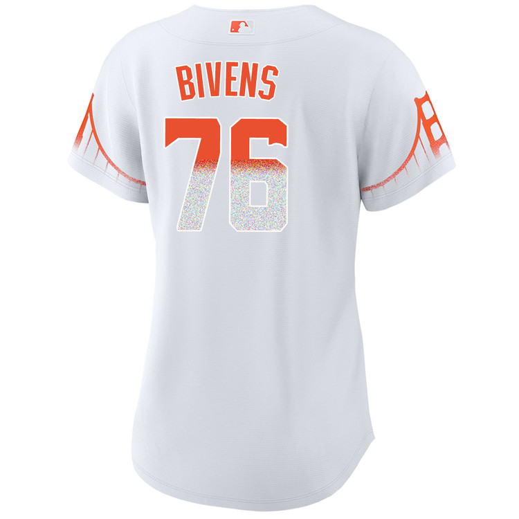 Spencer Bivens San Francisco Giants Women's City Connect Jersey