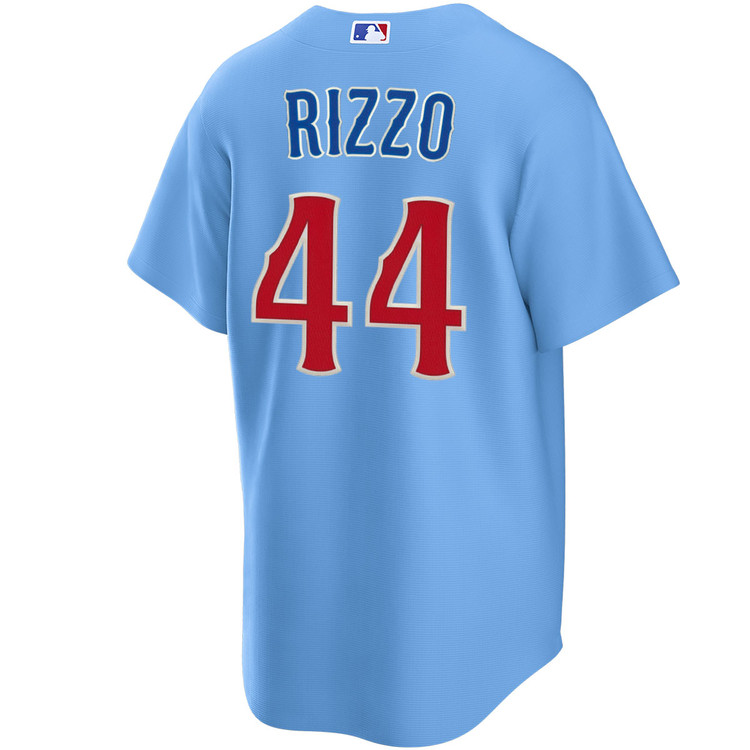 Anthony Rizzo Chicago Cubs Blues Alternate Jersey