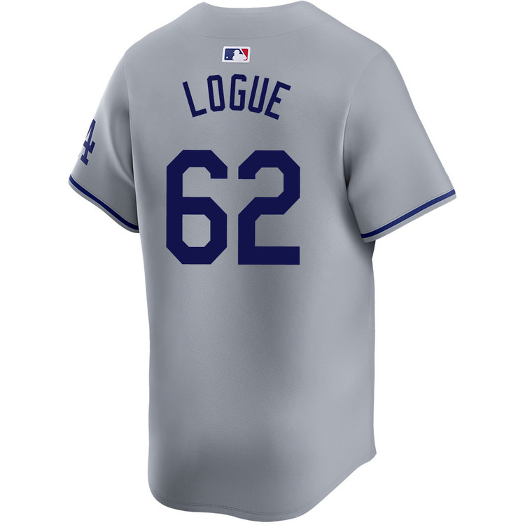 Zach Logue Los Angeles Dodgers Road Limited Jersey