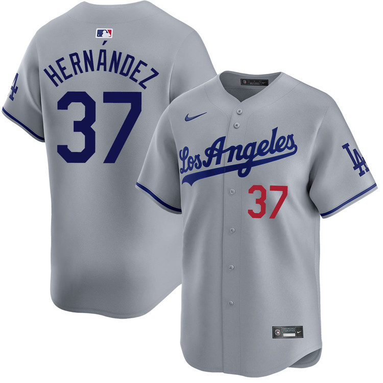 Teoscar Hernandez Los Angeles Dodgers Road Limited Jersey