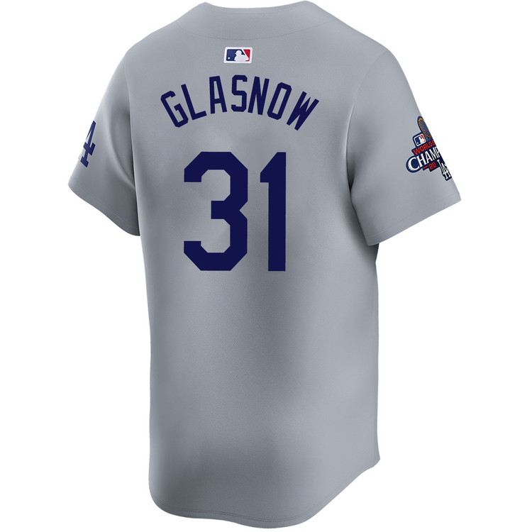 Tyler Glasnow Los Angeles Dodgers Alternate Road Limited World Series Champions Jersey