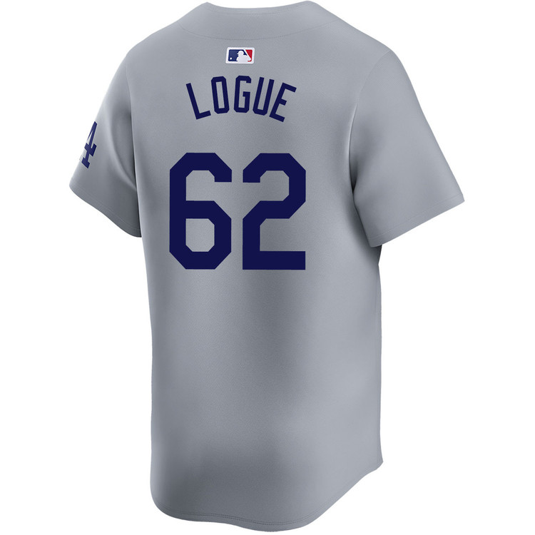 Zach Logue Los Angeles Dodgers Alternate Road Limited World Series Jersey