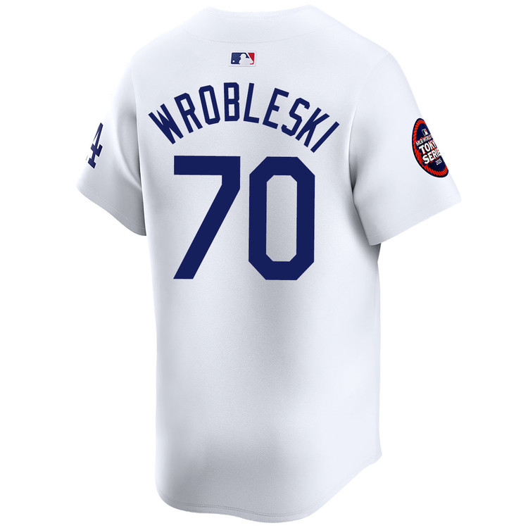 Justin Wrobleski Los Angeles Dodgers Home 2025 Tokyo Series Jersey