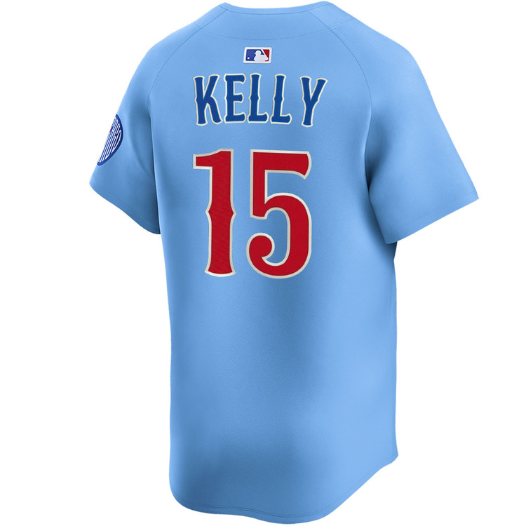 Carson Kelly Chicago Cubs Youth Blues Alternate Limited Jersey
