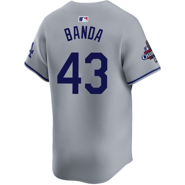 Anthony Banda Los Angeles Dodgers Road Limited World Series Champions Jersey