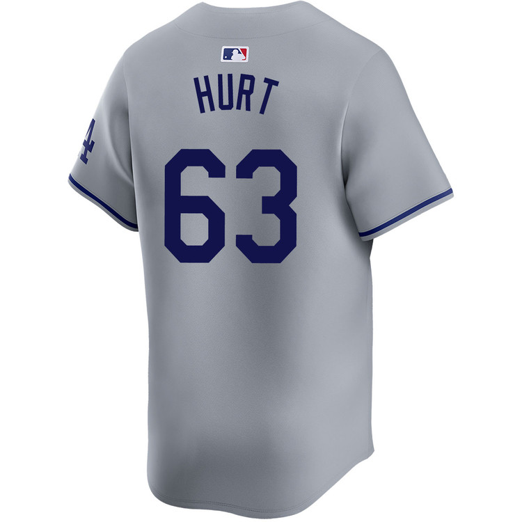 Kyle Hurt Los Angeles Dodgers Road Limited Jersey
