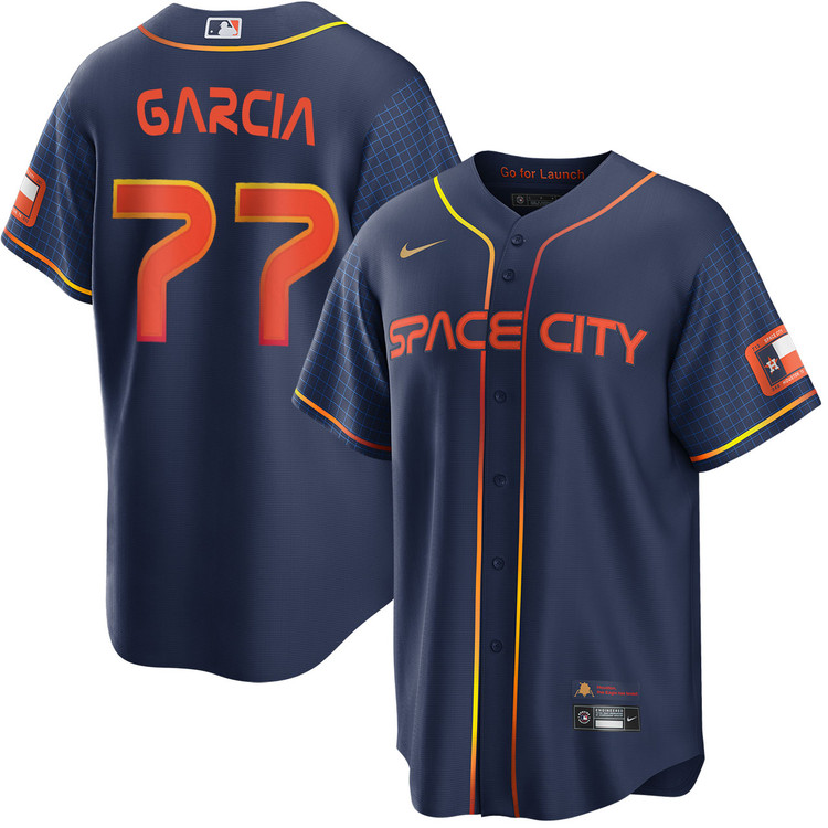 Luis Garcia Houston Astros City Connect Jersey
