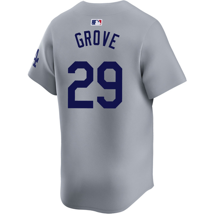 Michael Grove Los Angeles Dodgers Alternate Road Limited Jersey