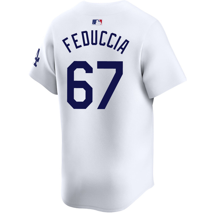 Hunter Feduccia Los Angeles Dodgers Home Limited Jersey
