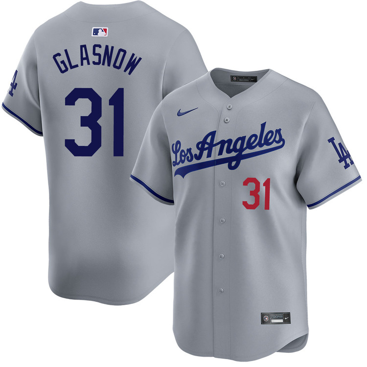 Tyler Glasnow Los Angeles Dodgers Road Limited Jersey