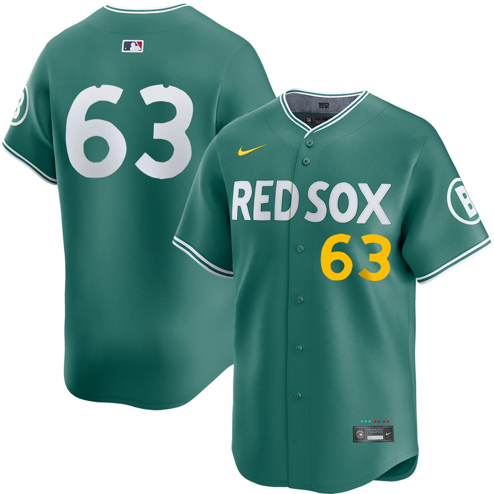 Justin Slaten Boston Red Sox City Connect 2.0 Limited Jersey