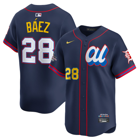 American League Javier Báez Navy 2025 All-Star Edition Limited Player Jersey