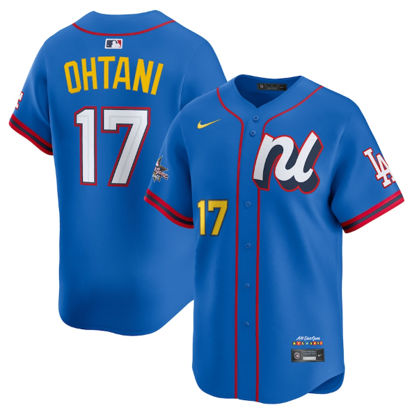 National League Shohei Ohtani Blue 2025 All-Star Edition Limited Player Jersey