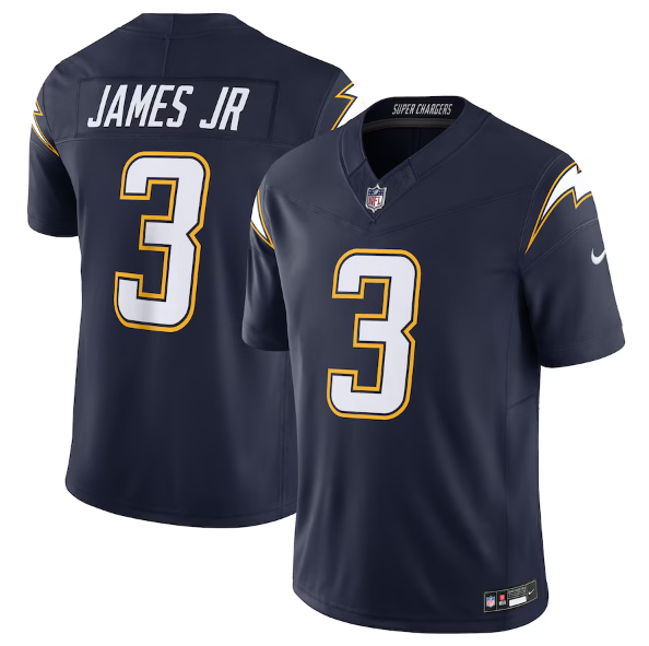 Men's Youth women's Los Angeles Chargers Derwin James Jr. Navy Alternate Super Chargers Vapor F.U.S.E. Limited Jersey