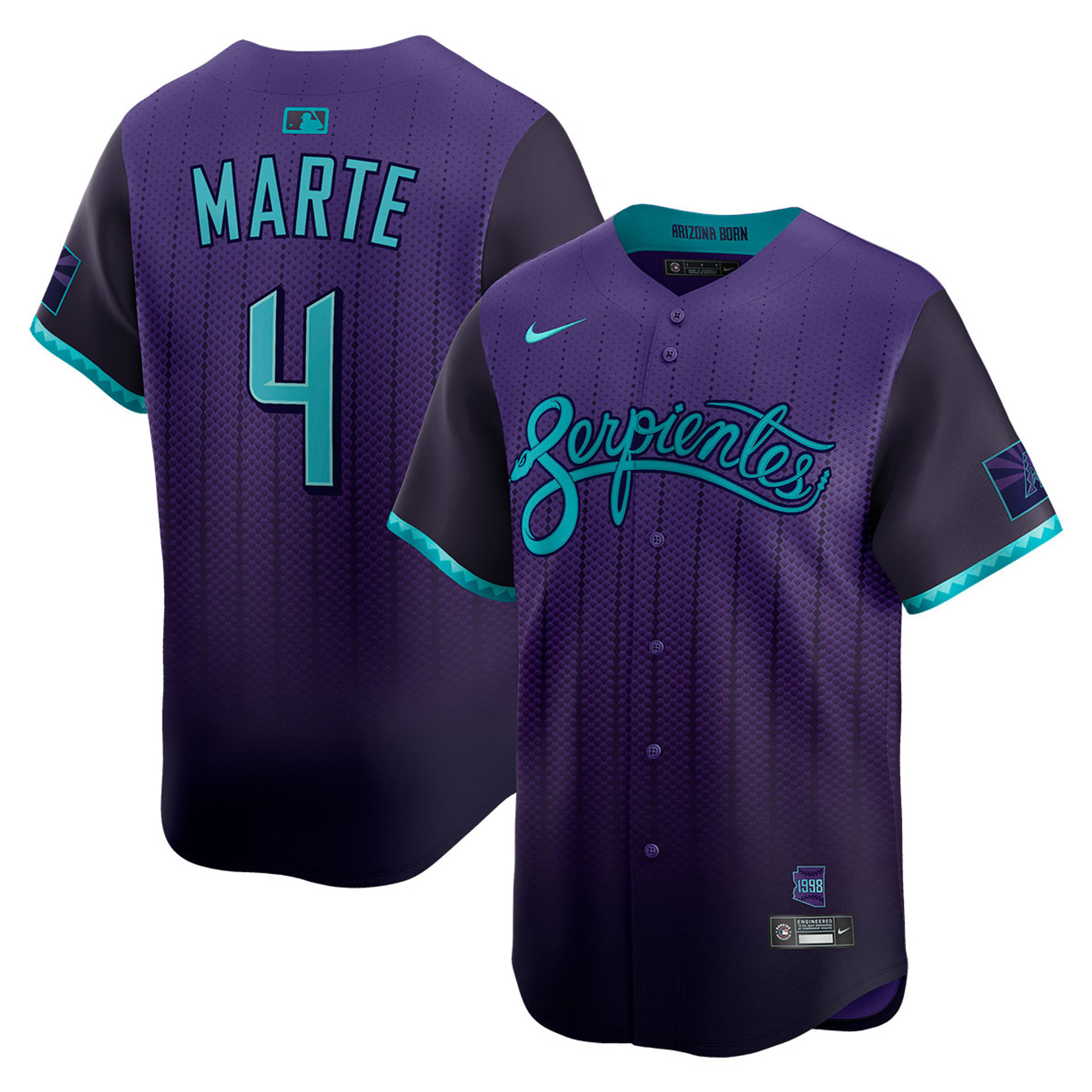 Ketel Marte Arizona Diamondbacks City Connect 2.0 Limited Jersey