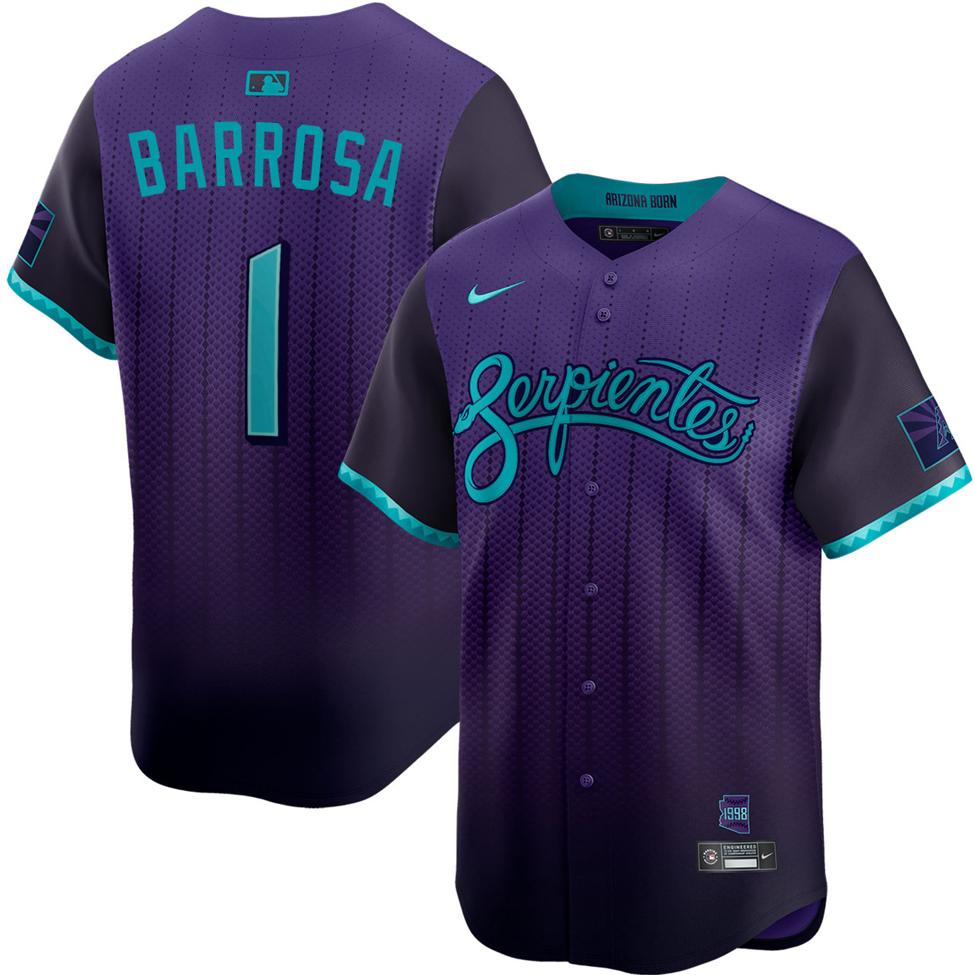 Jorge Barrosa Arizona Diamondbacks City Connect 2.0 Limited Jersey