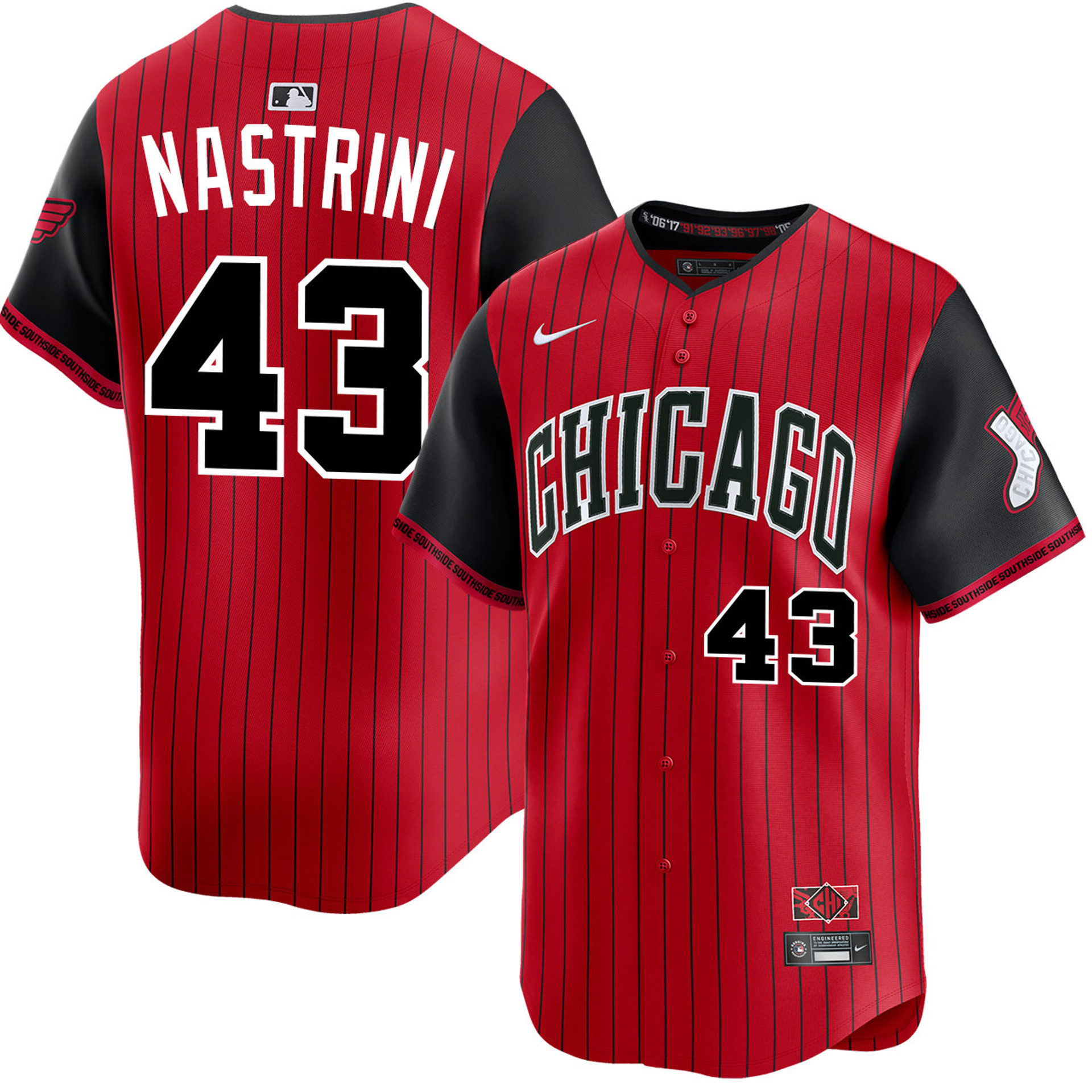 Nick Nastrini Chicago White Sox City Connect 2.0 Limited Jersey