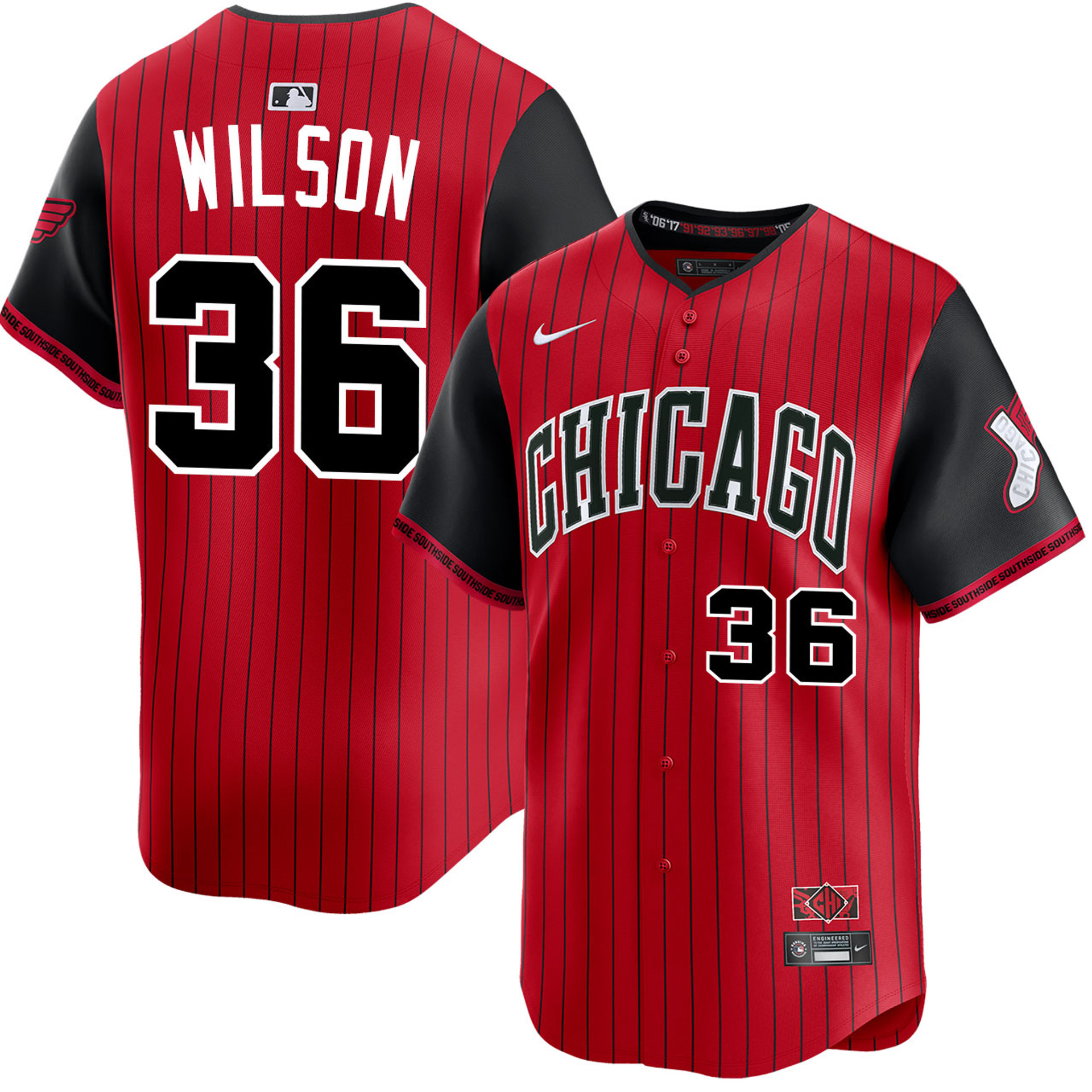Steven Wilson Chicago White Sox City Connect 2.0 Limited Jersey