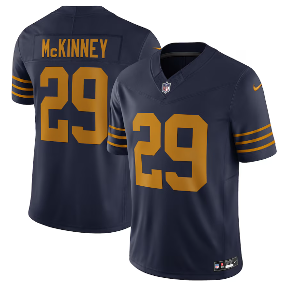Green Bay Packers Xavier McKinney Navy The 1923 Classic Vapor F.U.S.E. Limited Jersey