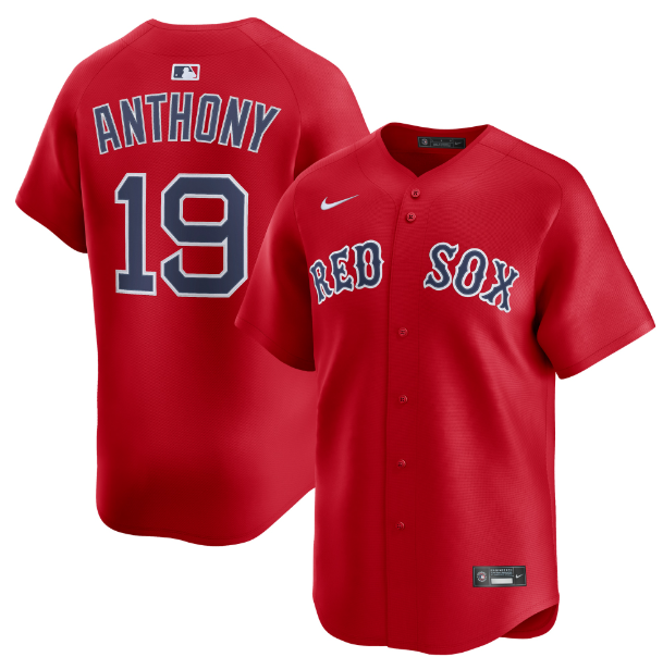 Boston Red Sox Roman Anthony Red Alternate Limited Player Jersey