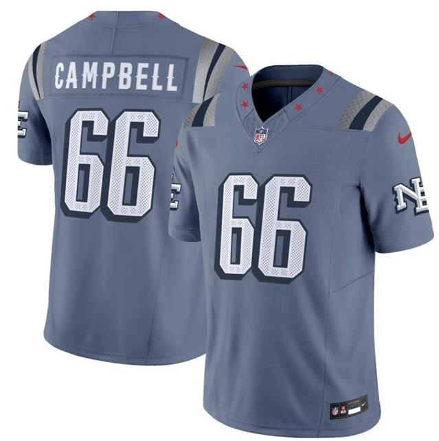 Patriots Will Campbell 2025 F.U.S.E. “Rivalries” Vapor Limited Jersey