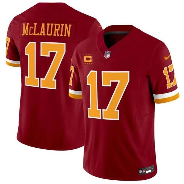 Washington Commanders Terry McLaurin Burgundy Super Bowl Era Jersey