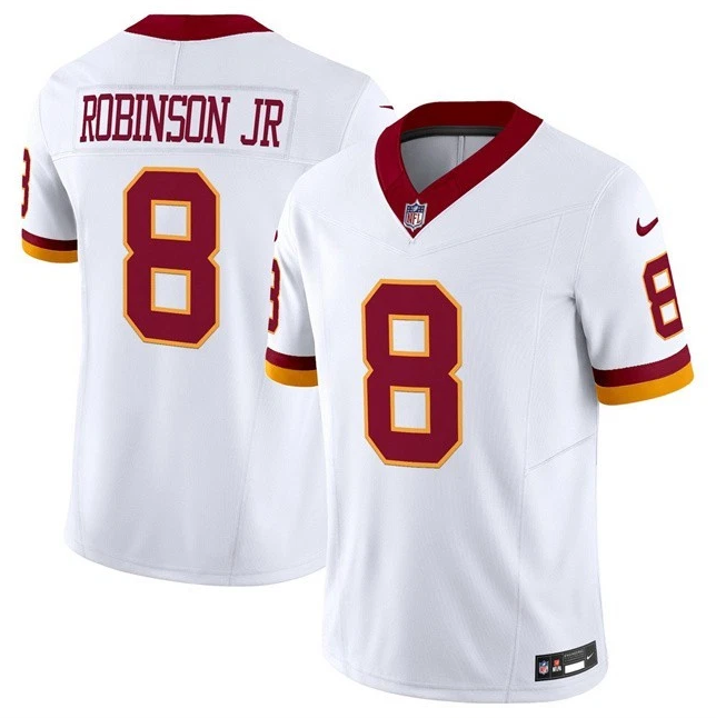 Washington Commanders Brian Robinson Jr White Super Bowl Era Jersey