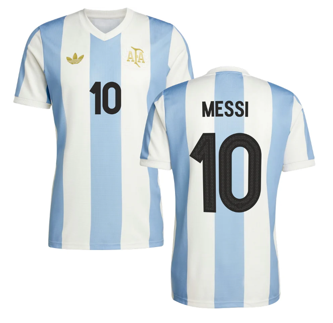 Youth Argentina 50th Anniversary Lionel Messi Jersey