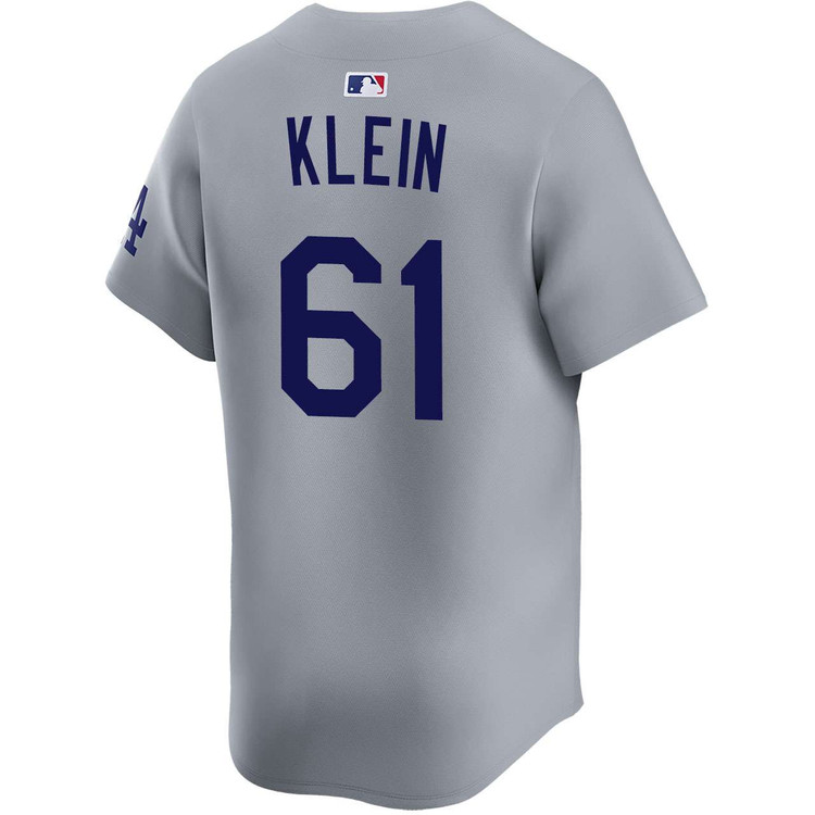 Will Klein Los Angeles Dodgers Alternate Road Limited 2025 World Series Jersey